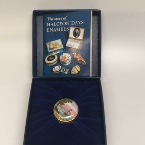 Halcyon Days Enamels Pill Box